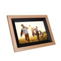 Rollei Smart Frame WiFi 105 Wooden digitaalinen valokuvakehys, ruskea Rollei Smart Frame WiFi 105 Wooden digitaalinen valokuvakehys, ruskea