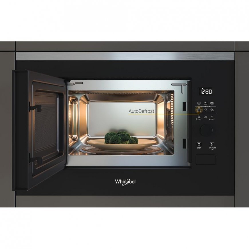 Whirlpool WMF200G Melns Kombinētā mikroviļņu krāsns Iebūvēts 20 L 800 W – 3