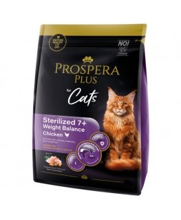 Prospera Plus sterilizuota 7+ vištiena Weight Balance 2kg