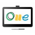 Wacom One 13 touch grafinė planšetė Balta 2540 lpi 294 x 165 mm USB