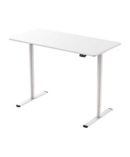 Home4You Table ERGO LIGHT with 1 motor 120x60x72.5-117.5 cm, white