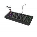 GENESIS Thor 230 TKL tastatūra Speļu USB + RF Wireless + Bluetooth QWERTY Melns GENESIS Thor 230 TKL tastatūra Speļu USB + RF Wireless + Bluetooth QWERTY Melns