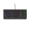 GENESIS Thor 230 TKL klaviatuur Mängimine USB + RF Wireless + Bluetooth QWERTY Must GENESIS Thor 230 TKL klaviatuur Mängimine USB + RF Wireless + Bluetooth QWERTY Must