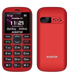 Aligator A720 4G Senior juoda-raudona