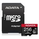 ADATA AUSDX256GUI3V30SHA2-RA1 zibatmiņa 256 GB MicroSDXC UHS-I Klases 10 ADATA AUSDX256GUI3V30SHA2-RA1 zibatmiņa 256 GB MicroSDXC UHS-I Klases 10