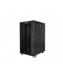 Lanberg FF01-8022-12BL rack cabinet 22U Freestanding rack Black