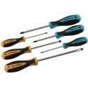 Festa Screwdrivers SET, 6 pcs, PH + flat, CrV Festa Screwdrivers SET, 6 pcs, PH + flat, CrV