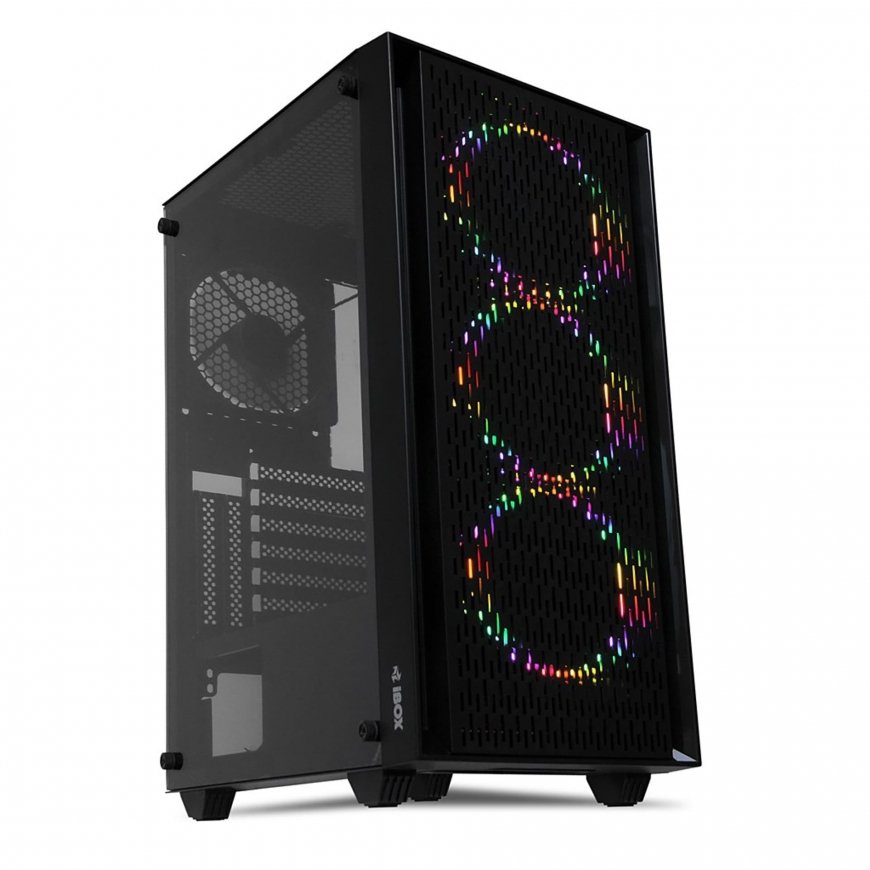 IBox CETUS 903 Midi Tower Melns