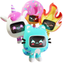 Interactive toy Beep Boop, 1pc.