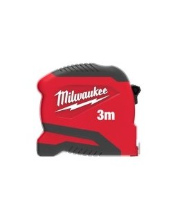 Milwaukee Accessories Ruletē MILWAUKEE Pro Compact 3m x 19mm
