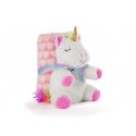 Perletti Tiara Unicorn Pehmeä viltti + pehmoeläin 22cm Perletti Tiara Unicorn Pehmeä viltti + pehmoeläin 22cm