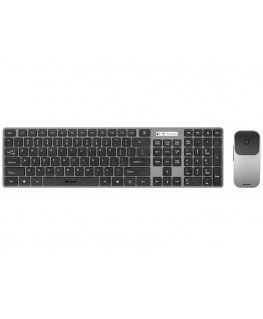 Tracer TRAKLA46773 klaviatūra Pelė įskaityta Biuras Radijo dažnio belaidė QWERTY Juoda, Pilka