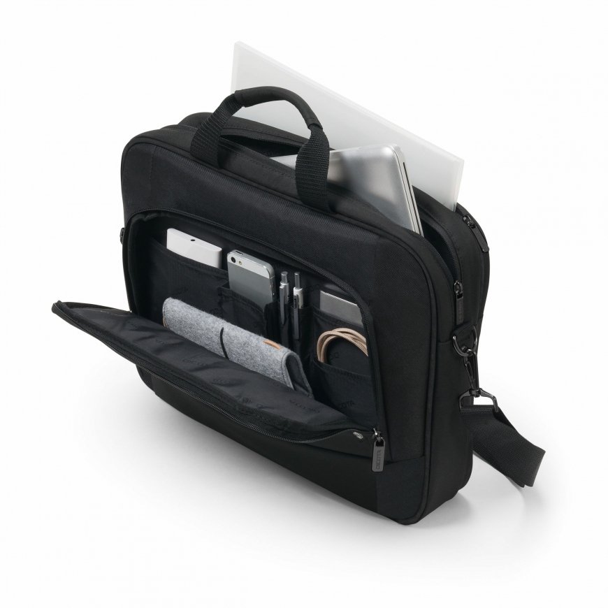 DICOTA Eco Top Traveller BASE 43,9 cm (17.3") Pealt avatav kott Must – 5