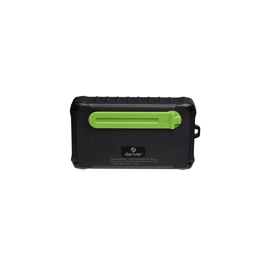 Denver PSO-10012 power bank Lithium Polymer (LiPo) 10000 mAh Black, Light Green – 4