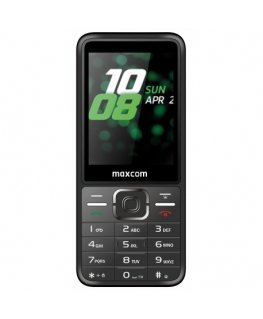 MaxCom MM244 Classic 7.11 cm (2.8") 110.8 g Black Camera phone