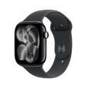 Apple Watch Series 11 GPS 46mm Jet Black Aluminium Case with Black Sport Band - S/M Apple Watch Series 11 GPS 46mm Jet Black Aluminium Case with Black Sport Band - S/M