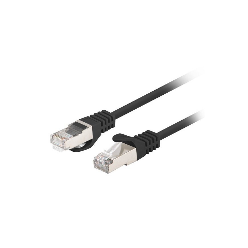 Lanberg PCF6-20CC-0300-BK verkkokaapeli musta 3 m Cat6 F/UTP (FTP)