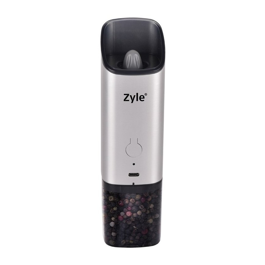 Rechargeable Salt and Pepper Grinder Zyle ZY9701GR