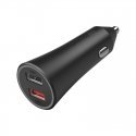 Xiaomi Mi 37W Dual-Port Car Charger Universalus Juoda Cigarų pridegiklis Automatinis