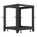 Lanberg OR01-6112-B телекоммуникационная стойка 12U Отдельностоящая стойка Черный