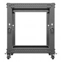 Lanberg OR01-6112-B püstik 12U Eraldiseisev serverikapp Must