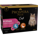 Корм для кошек Prospera Plus, пакеты для котят, мультипак 12x 85г Корм для кошек Prospera Plus, пакеты для котят, мультипак 12x 85г
