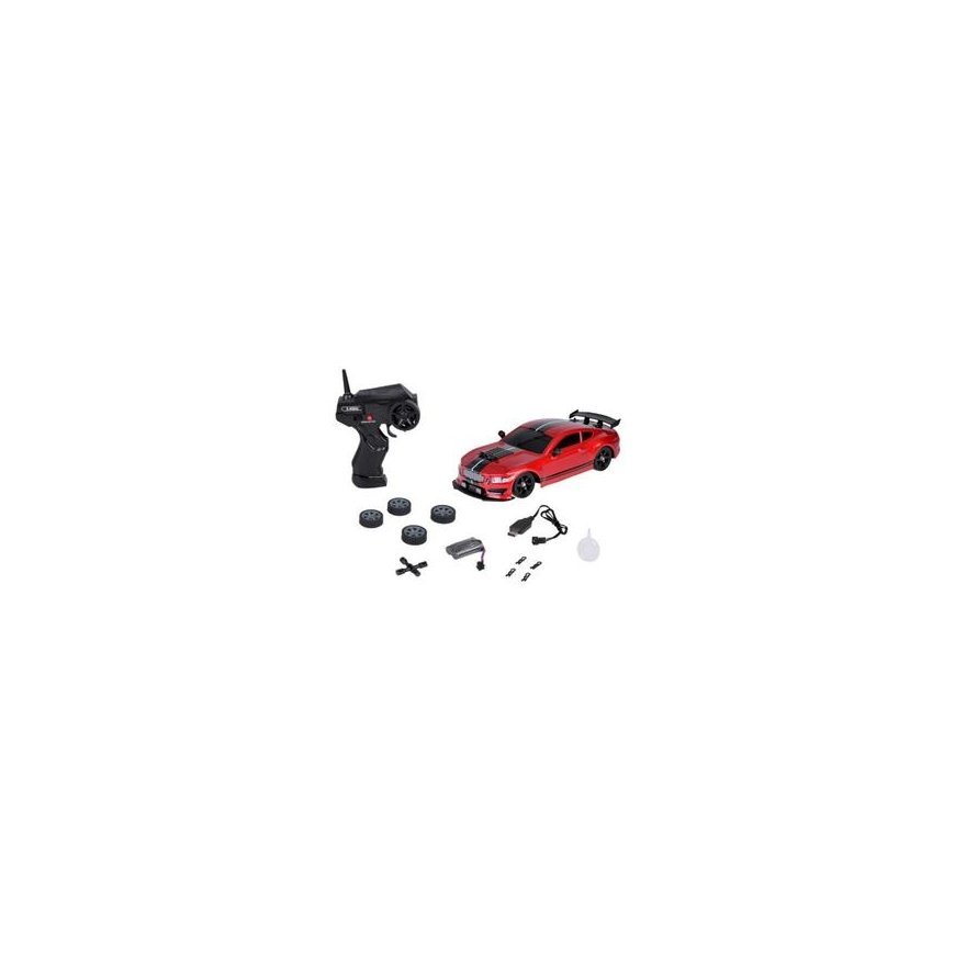 Lean Toys Remote Control Dump Truck with LED Lighting 1:24 – 2