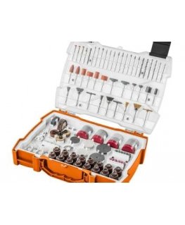 Neo Tools Аксессуары для мини-шлифовки, в наборе 286 шт.