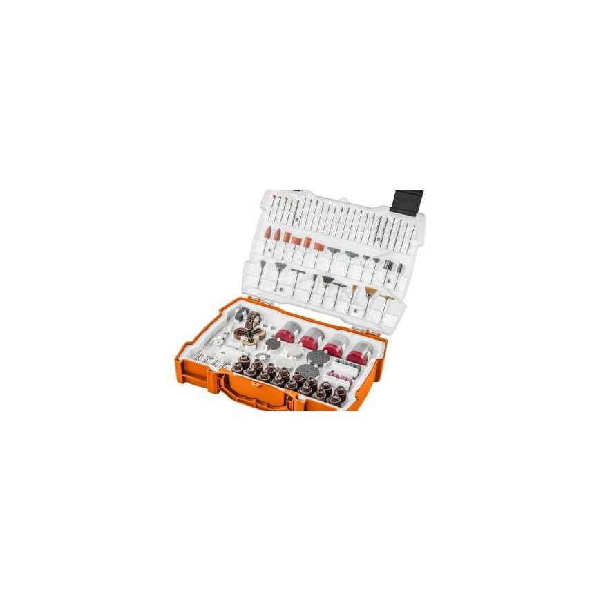 Neo Tools Lisandi mini šlifuokliile, komplektis 286 tk.