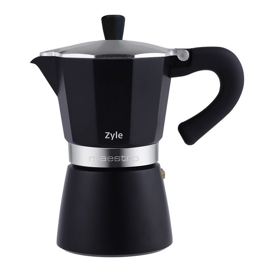 Induction Espresso Maker ZYLE Maestro, ZY618MP, 6 cups, 240 ml