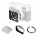 NiSi JetMag Pro Lens Hood, UV Filter & Cap for Fuji X100 Series Silver NiSi JetMag Pro Lens Hood, UV Filter & Cap for Fuji X100 Series Silver