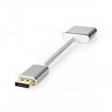 Nedis CCTB37250AL02 videokaabliadapter 0,2 m DisplayPort DVI-D Hõbe Nedis CCTB37250AL02 videokaabliadapter 0,2 m DisplayPort DVI-D Hõbe