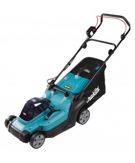 Makita LM004GZ lawn mower Push lawn mower Battery Black, Blue