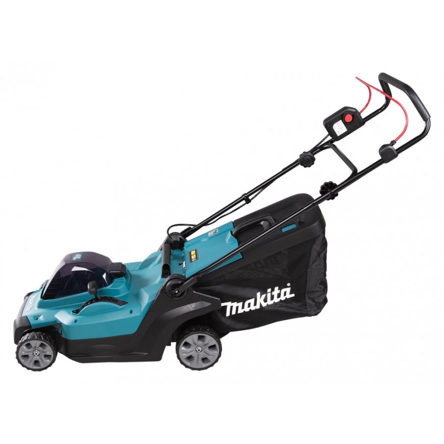 Makita LM004GZ ruohonleikkuri Työnnettävä ruohonleikkuri Akku musta, Sininen – 2