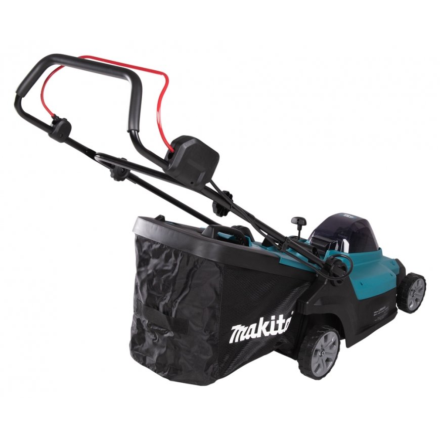 Makita LM004GZ muruniiduk Lükatav muruniiduk Patarei Must, Sinine – 5