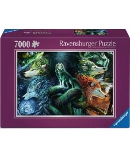 Ravensburger 12001423 pusle 7000 tk Animals