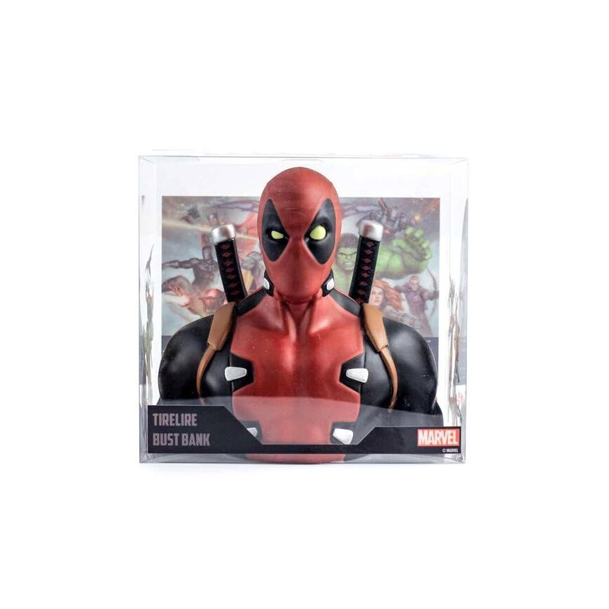 Semic Studio Marvel Deadpool pinigų dėžutė biustas 20 cm