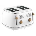 Witt 61120069 tosteris 6 4 šķēle (-s) 1500 W Balts Witt 61120069 tosteris 6 4 šķēle (-s) 1500 W Balts