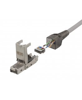 Deltaco MD-106 коннектор RJ-45 Металлический