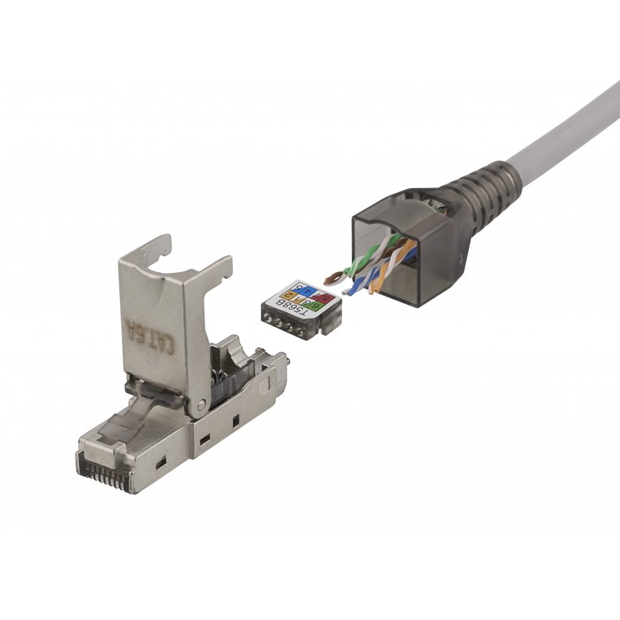 Deltaco MD-106 vadu savienotājs RJ-45 Metālisks