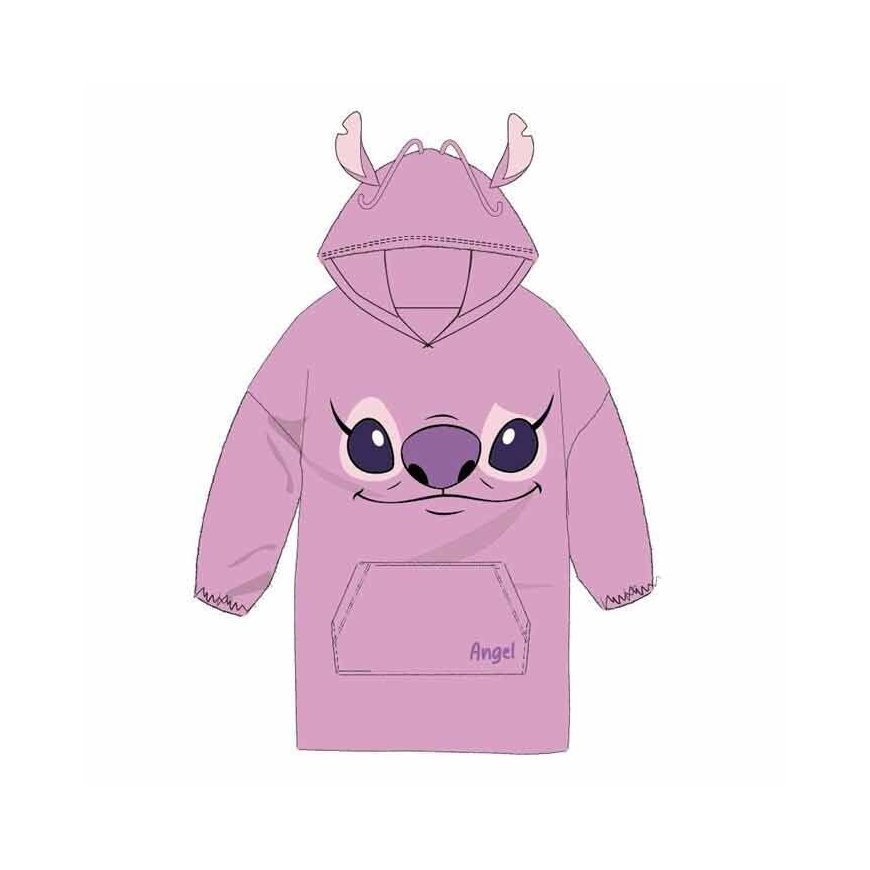 Disney Stitch Angel pelēkā dzeltenā lielizmēra