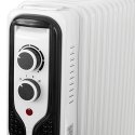 Adler AD 7817 sisälämmitin Sisätila Valkoinen 2500 W Öljysähkölämmitin