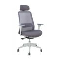 Home4You Office Chair SANTO, gray mesh fabric Home4You Office Chair SANTO, gray mesh fabric
