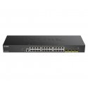 D-Link DGS-1250-28X Vadīts L3 Gigabit Ethernet (10/100/1000) Melns D-Link DGS-1250-28X Vadīts L3 Gigabit Ethernet (10/100/1000) Melns