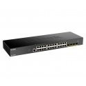 D-Link DGS-1250-28X Vadīts L3 Gigabit Ethernet (10/100/1000) Melns D-Link DGS-1250-28X Vadīts L3 Gigabit Ethernet (10/100/1000) Melns