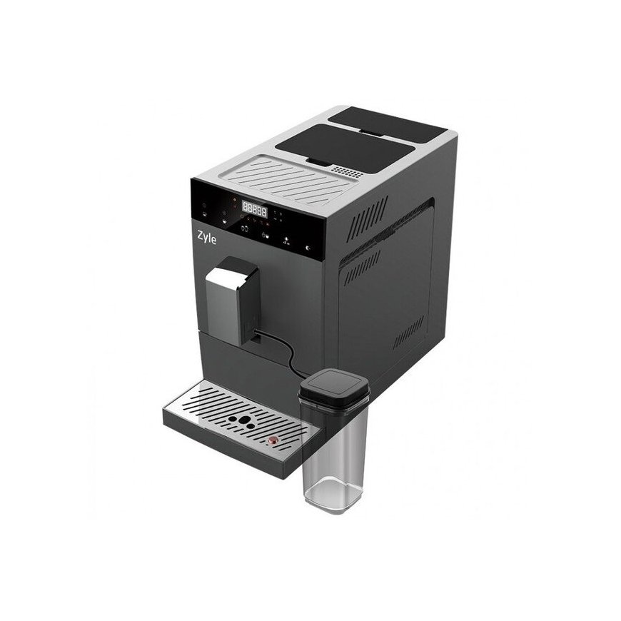 Zyle ZY607CM Automatic Coffee Machine, 1350 W, Gray
