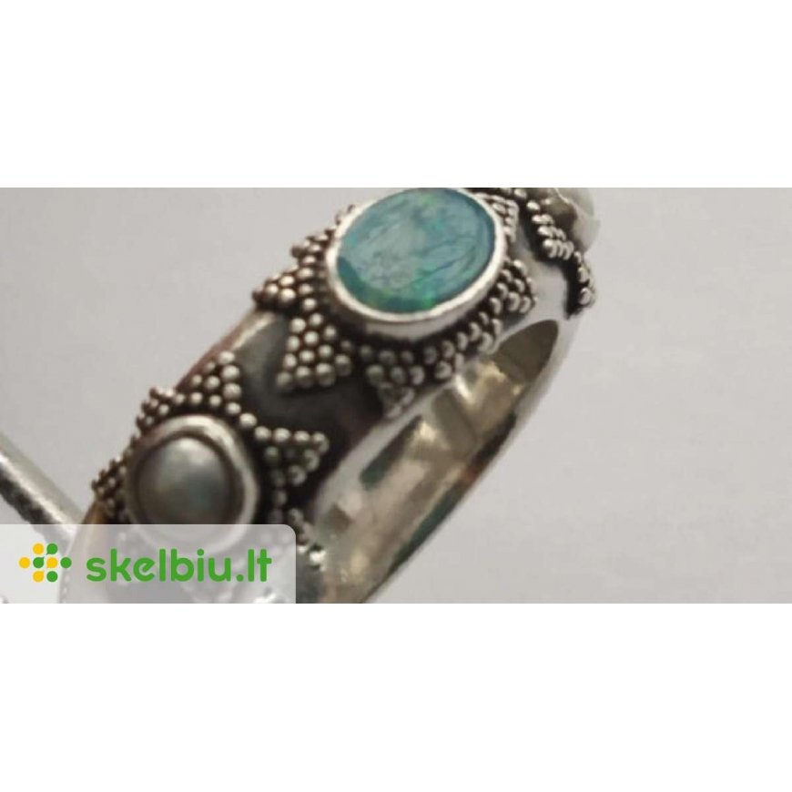 Brilio Silver Brilio Silver Charming Silver Ring with Opal and Zirconia RI107W – 2
