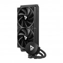 Savio NOX 240 mm Protsessor Vedeljahutuskomplekt 12 cm Must 1 tk