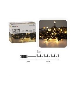 Lauka apgaismojums 300 LED 15m auksti baltā krāsā Izoxis 26711