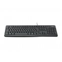 Logitech 920-002509 tastatūra Universāls USB QWERTY US International Melns Logitech 920-002509 tastatūra Universāls USB QWERTY US International Melns